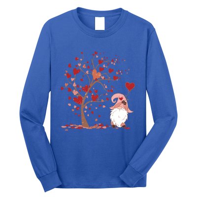 Love Tree Love Heart Gnome Dating Valentines Day Cool Gift Long Sleeve Shirt