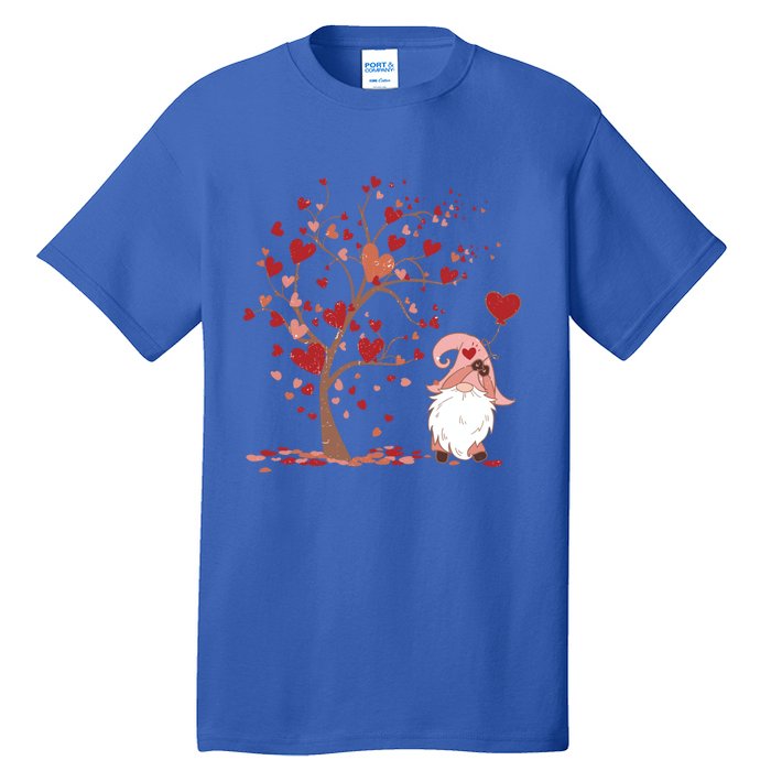 Love Tree Love Heart Gnome Dating Valentines Day Cool Gift Tall T-Shirt