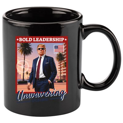 Leadership Trump 11oz C Handle Ceramic Mug