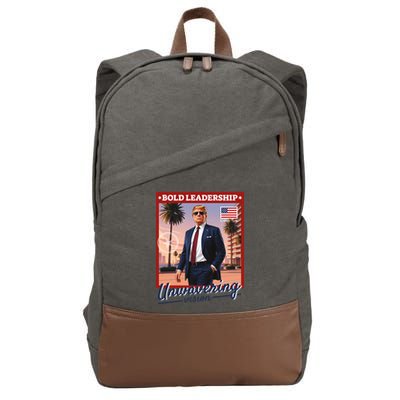 Leadership Trump Cotton Canvas Backpack