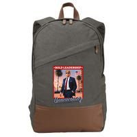 Leadership Trump Cotton Canvas Backpack