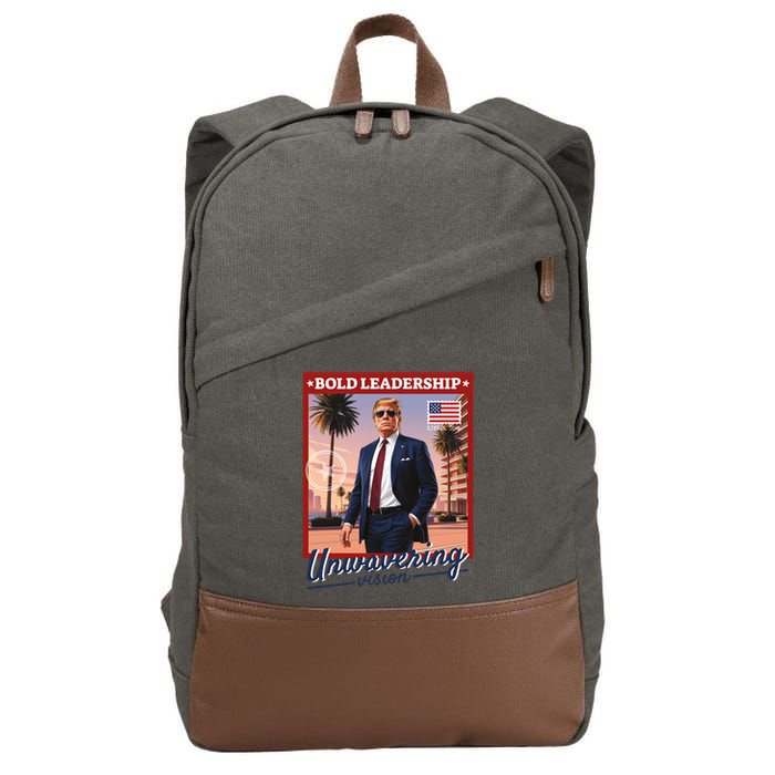 Leadership Trump Cotton Canvas Backpack