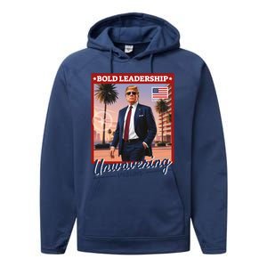 Leadership Trump Performance Fleece Hoodie