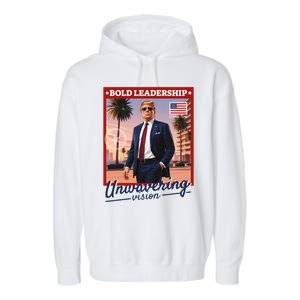 Leadership Trump Garment-Dyed Fleece Hoodie