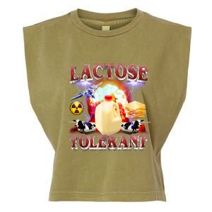 Lactose Tolerant Garment-Dyed Women's Muscle Tee