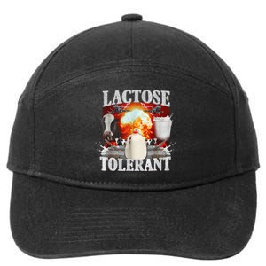 Lactose Tolerant 7-Panel Snapback Hat