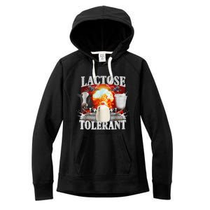 Lactose Tolerant Women's Fleece Hoodie