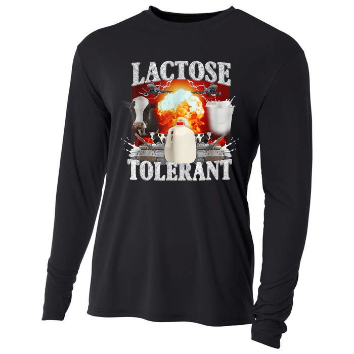 Lactose Tolerant Cooling Performance Long Sleeve Crew