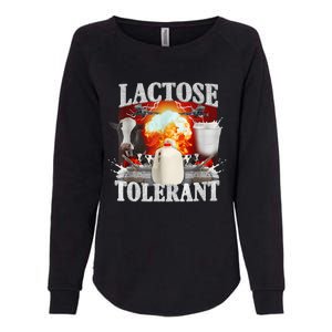 Lactose Tolerant Womens California Wash Sweatshirt