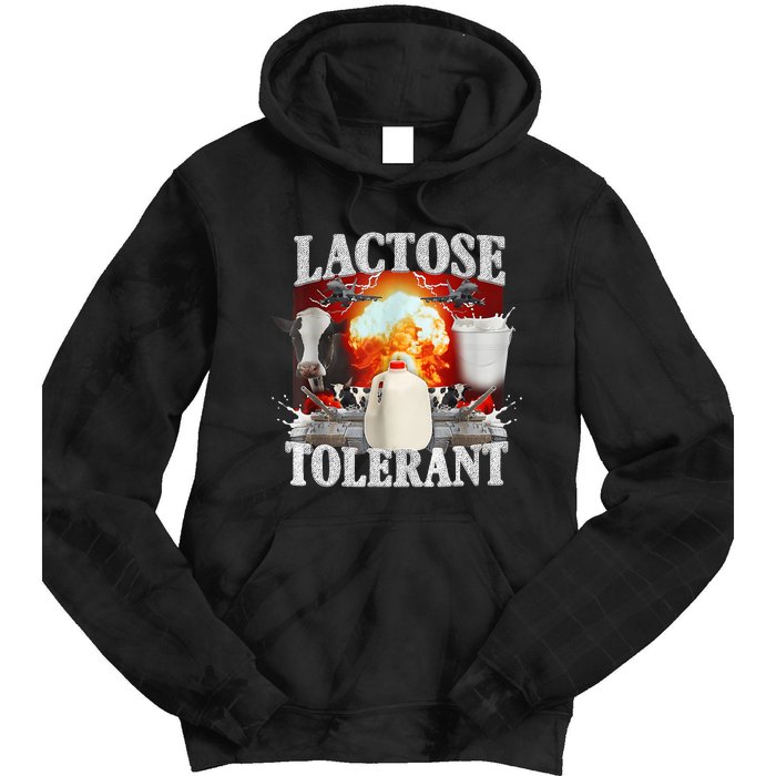 Lactose Tolerant Tie Dye Hoodie