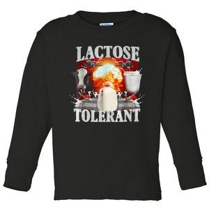 Lactose Tolerant Toddler Long Sleeve Shirt