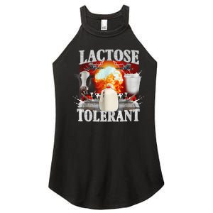 Lactose Tolerant Women's Perfect Tri Rocker Tank