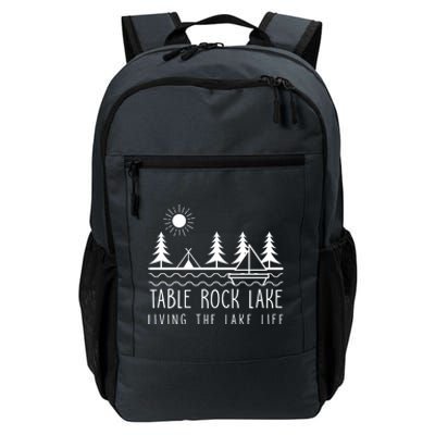 Living The Lake Life Table Rock Lake Kayaking Missouri Kayak Gift Daily Commute Backpack