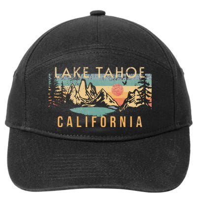 Lake Tahoe 7-Panel Snapback Hat