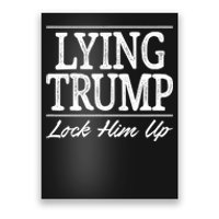 Lying Trump Lock Him Up Vintage Style Poster