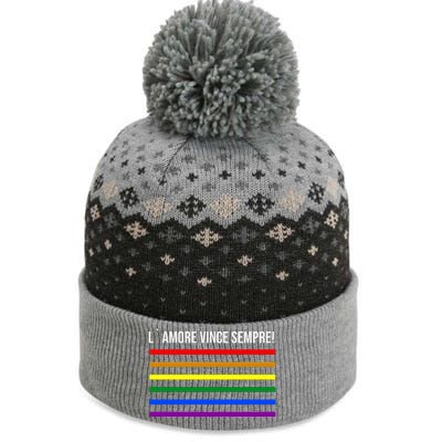 Lgbt T The Baniff Cuffed Pom Beanie