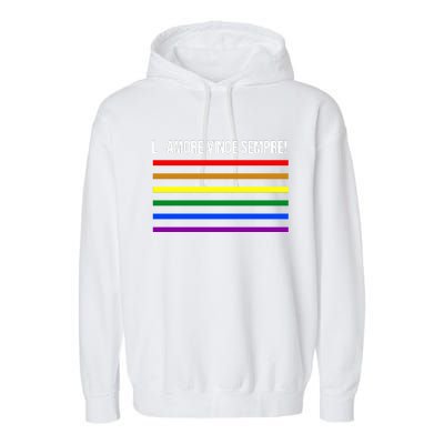 Lgbt T Garment-Dyed Fleece Hoodie