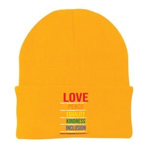 Lgbt T Knit Cap Winter Beanie