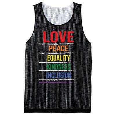 Lgbt T Mesh Reversible Basketball Jersey Tank