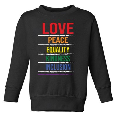 Lgbt T Toddler Sweatshirt