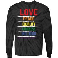 Lgbt T Tie-Dye Long Sleeve Shirt