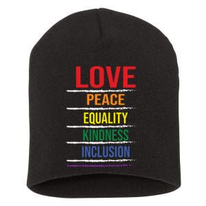 Lgbt T Short Acrylic Beanie