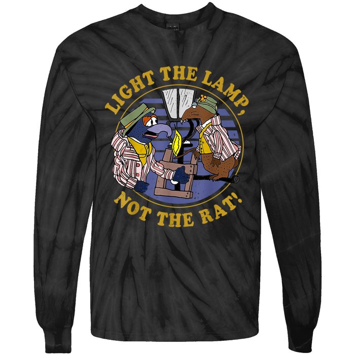 Light The Lamp Not The Rat Tie-Dye Long Sleeve Shirt