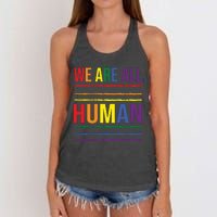 Lgbt T Women's Knotted Racerback Tank