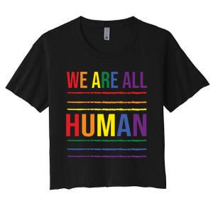 Lgbt T Women's Crop Top Tee