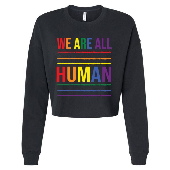 Lgbt T Cropped Pullover Crew