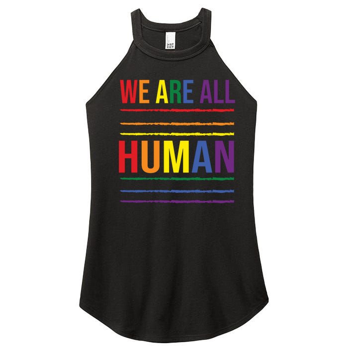 Lgbt T Women's Perfect Tri Rocker Tank