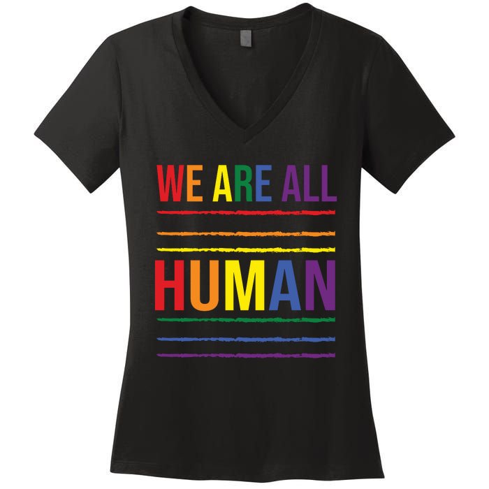 Lgbt T Women's V-Neck T-Shirt