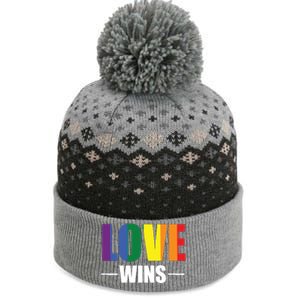 Love Wins The Baniff Cuffed Pom Beanie