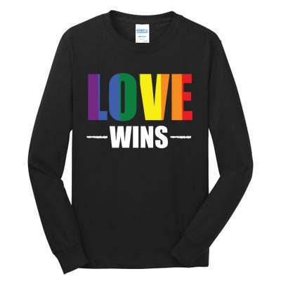 Love Wins Tall Long Sleeve T-Shirt