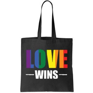 Love Wins Tote Bag