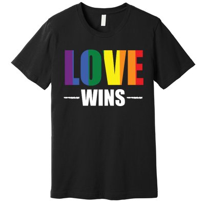 Love Wins Premium T-Shirt