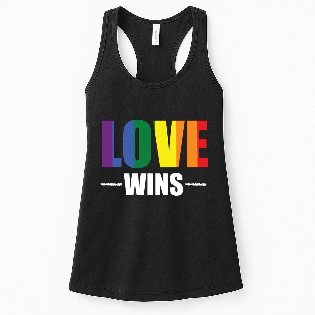 Love Wins Womens Tank Top