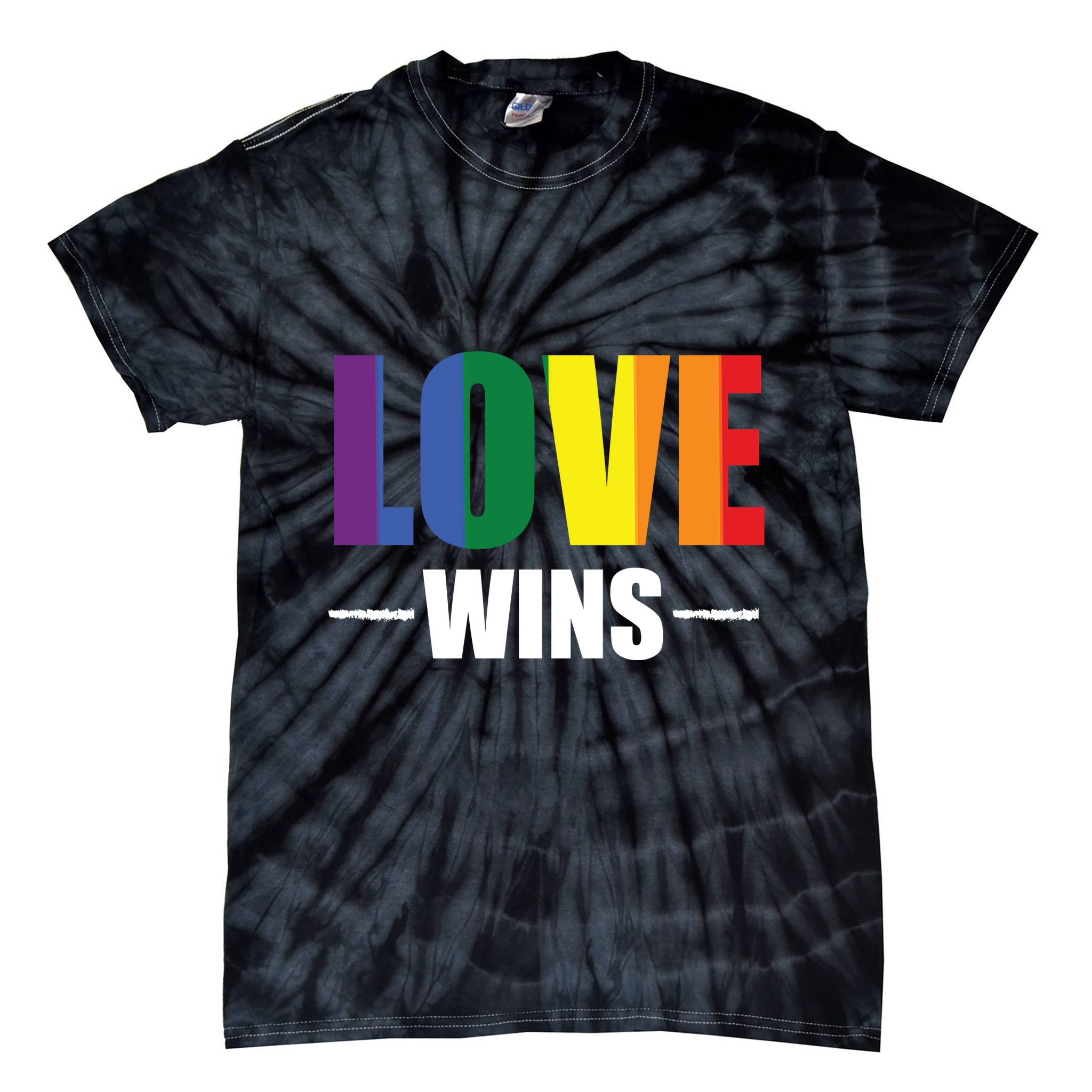 Love Wins Tie-Dye T-Shirt