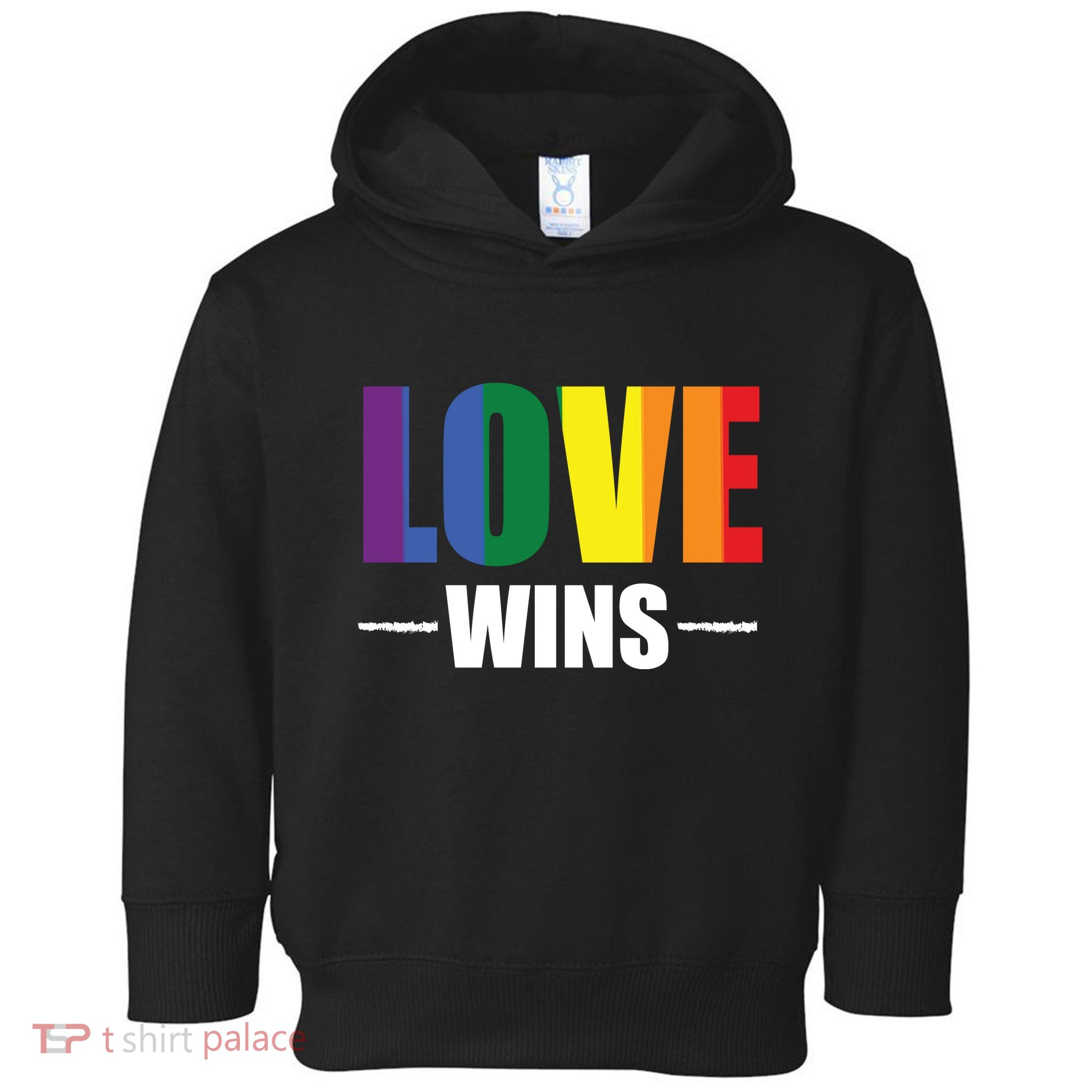 Love Wins Toddler Hoodie