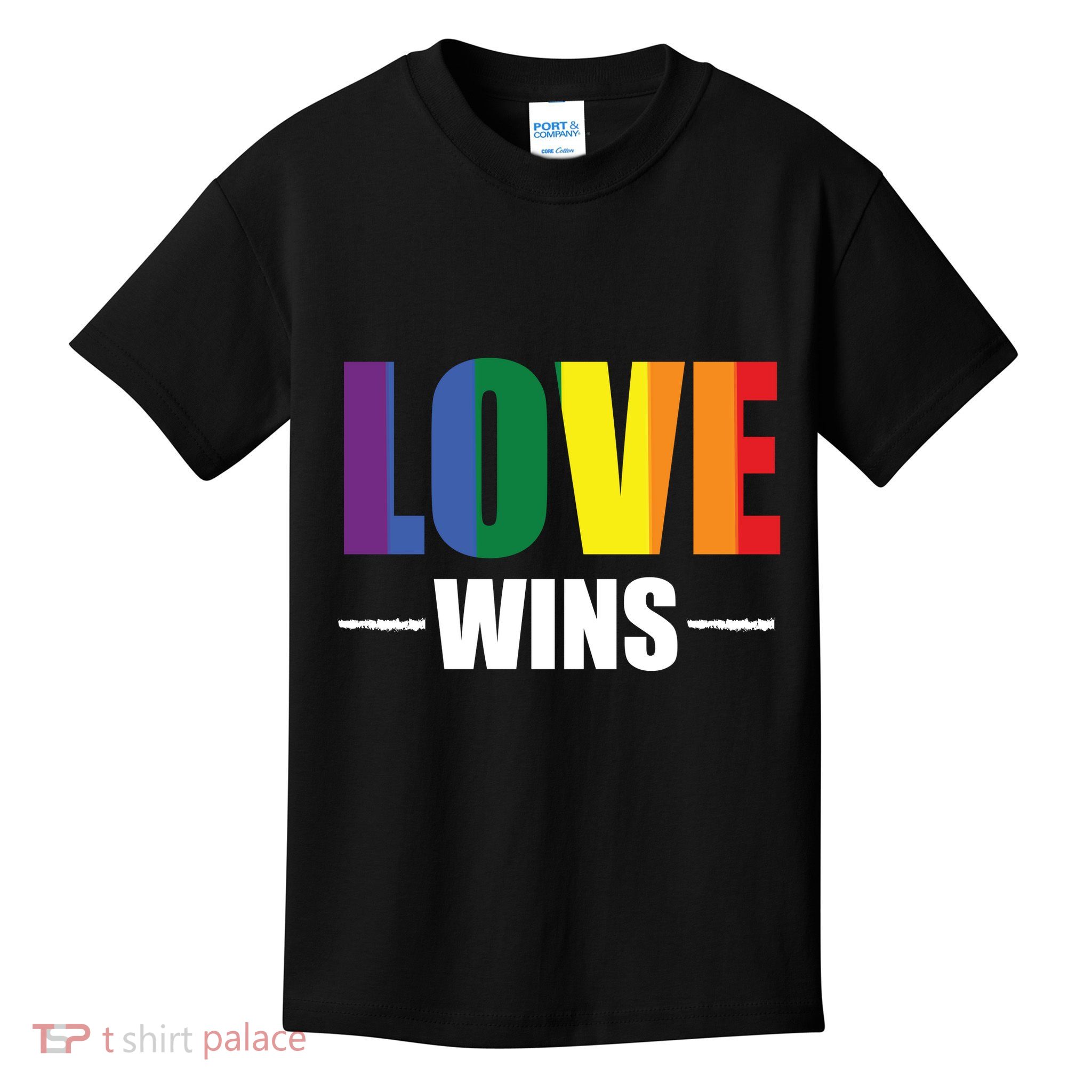Love Wins Kids T-Shirt