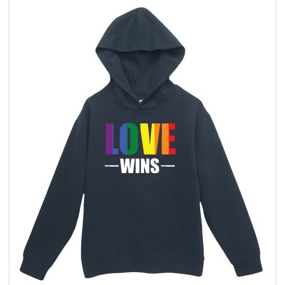 Love Wins Urban Pullover Hoodie