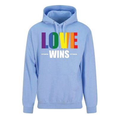 Love Wins Unisex Surf Hoodie