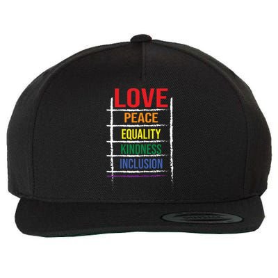 Lgbt T Wool Snapback Cap