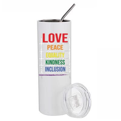 Lgbt T Stainless Steel Tumbler