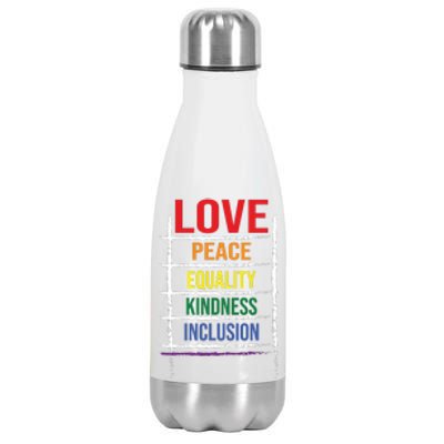 Lgbt T Stainless Steel Insulated Water Bottle