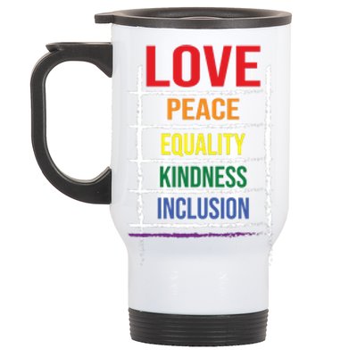 Lgbt T Stainless Steel Travel Mug