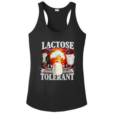 Lactose Tolerant Ladies PosiCharge Competitor Racerback Tank