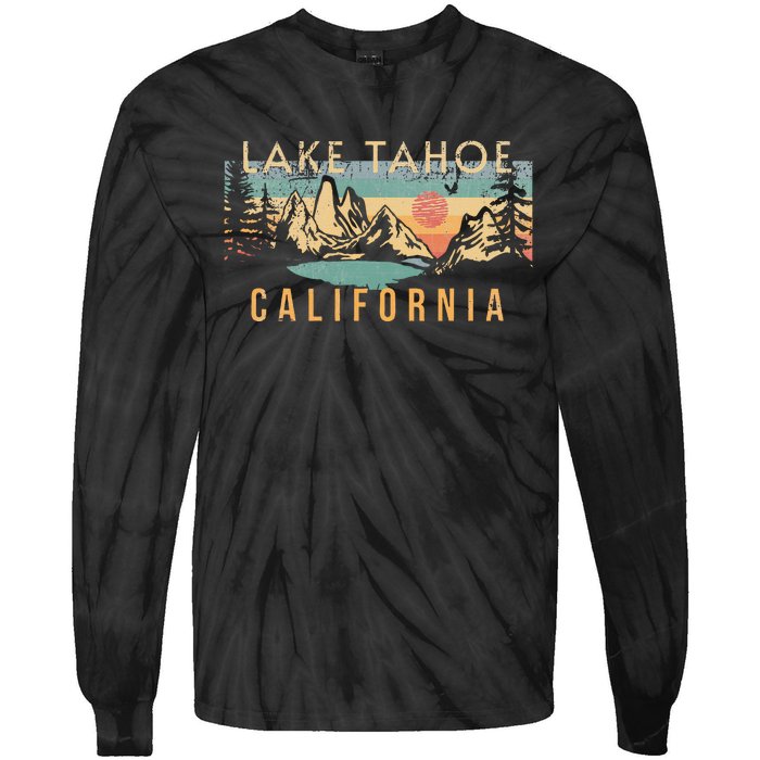 Lake Tahoe Tie-Dye Long Sleeve Shirt