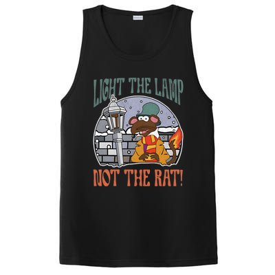 Light The Lamp Not The Rat Christmas Funny Holiday Rat PosiCharge Competitor Tank