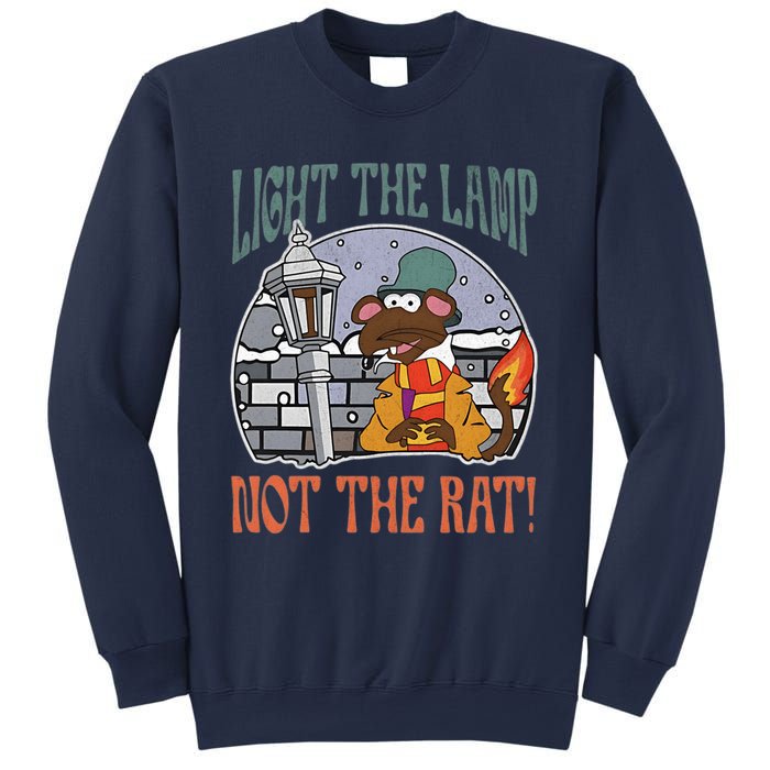 Light The Lamp Not The Rat Christmas Funny Holiday Rat Sweatshirt